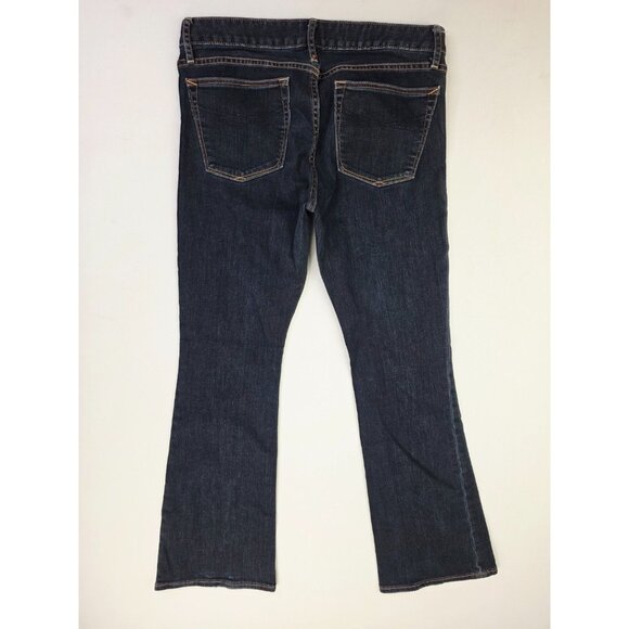 Gap 1969 26X30 Size 28/6A Women Curvy Bootcut Low Rise Blue Denim 5 Pocket Jeans - Picture 1 of 12